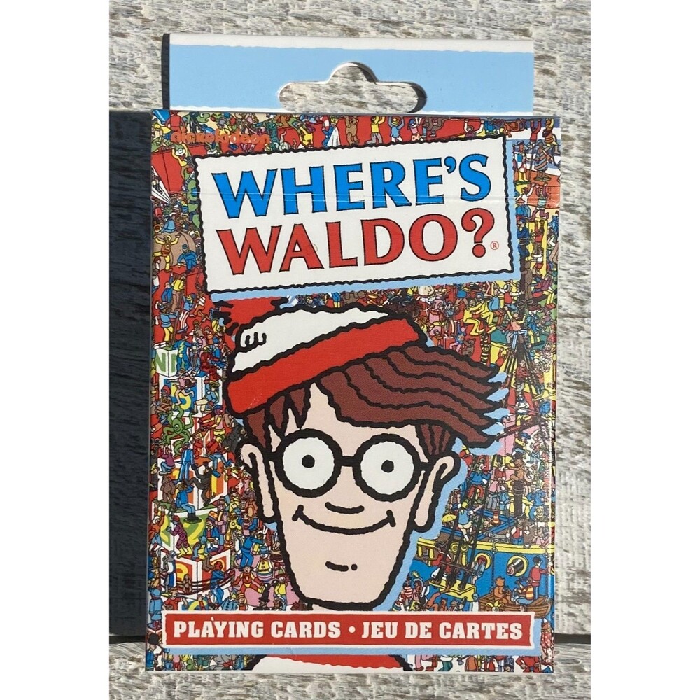 Where's Waldo Playing Cards Complete Deck 52 + 2 Jokers Aquarius PC026
